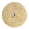 7 Inch Double Side Wool Polishing Pad Buffing pad with 5/8" Bolt 4-ply 100% Wool